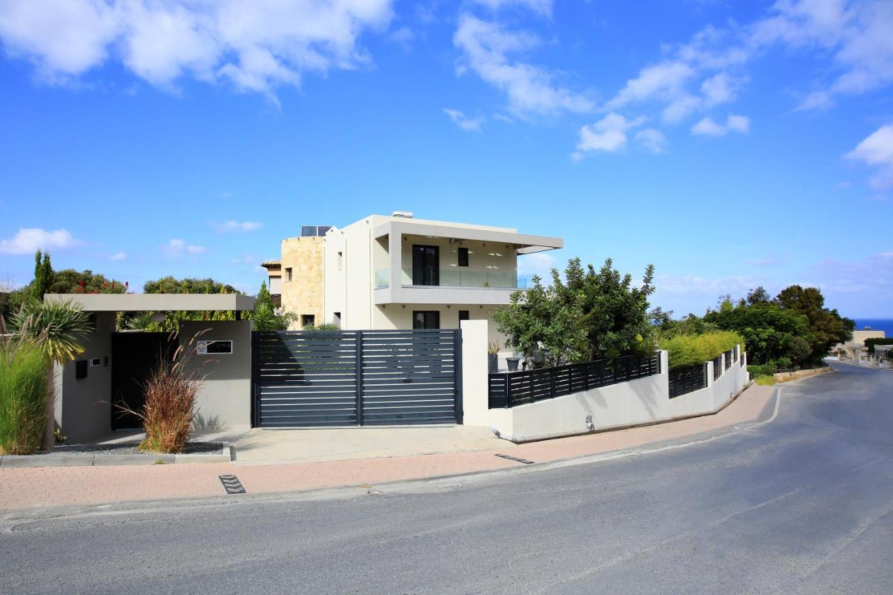 Orama Luxury Villa 4 Bedrooms With Private Pool Hersonissos  Zewnętrze zdjęcie