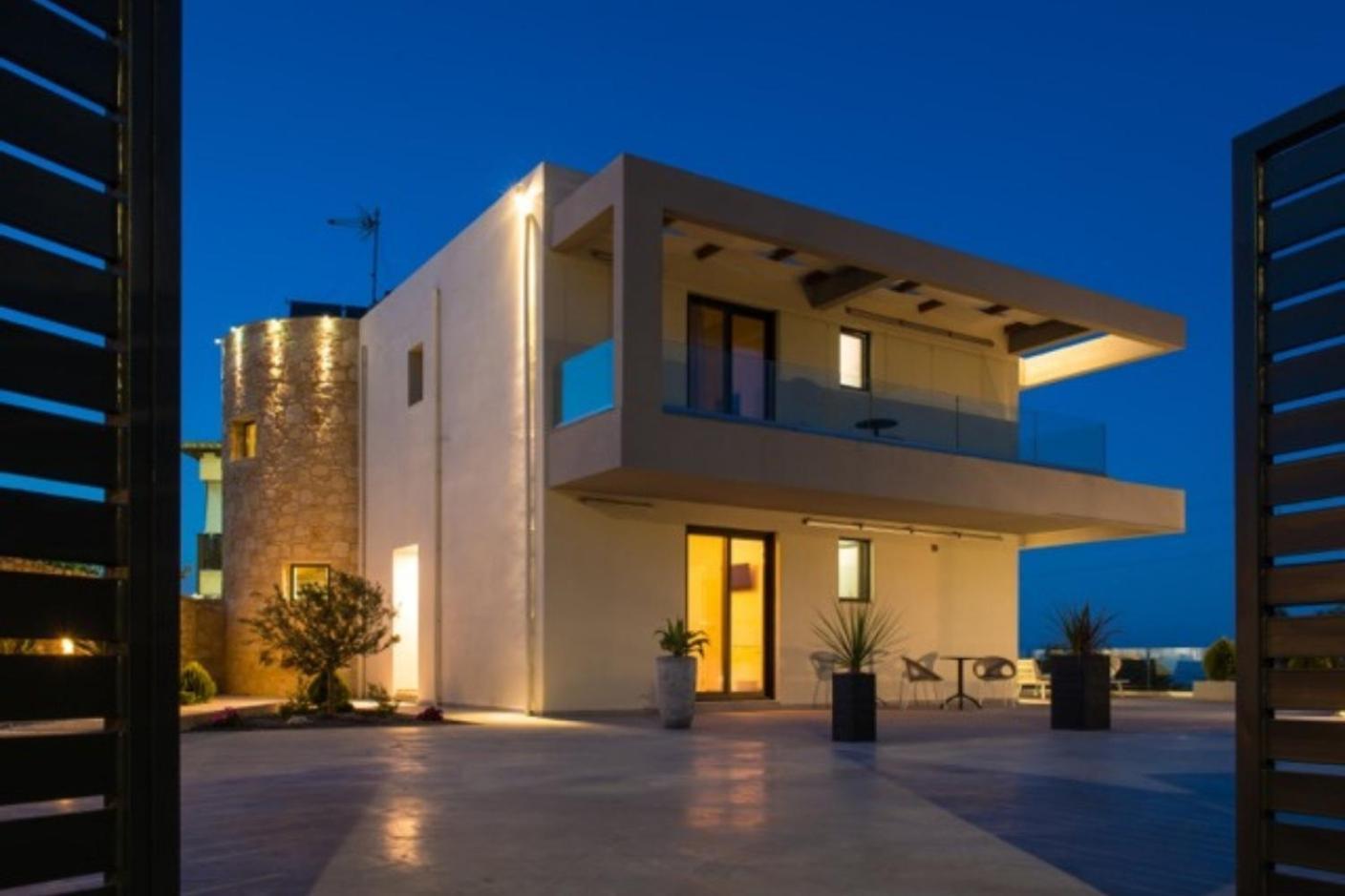 Orama Luxury Villa 4 Bedrooms With Private Pool Hersonissos  Zewnętrze zdjęcie