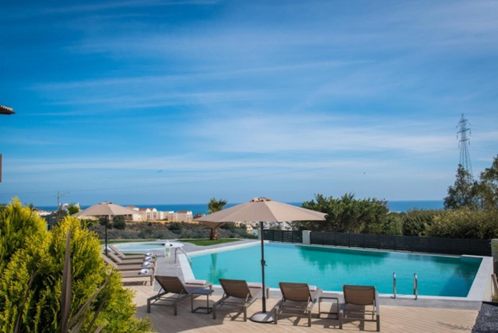 Orama Luxury Villa 4 Bedrooms With Private Pool Hersonissos  Zewnętrze zdjęcie